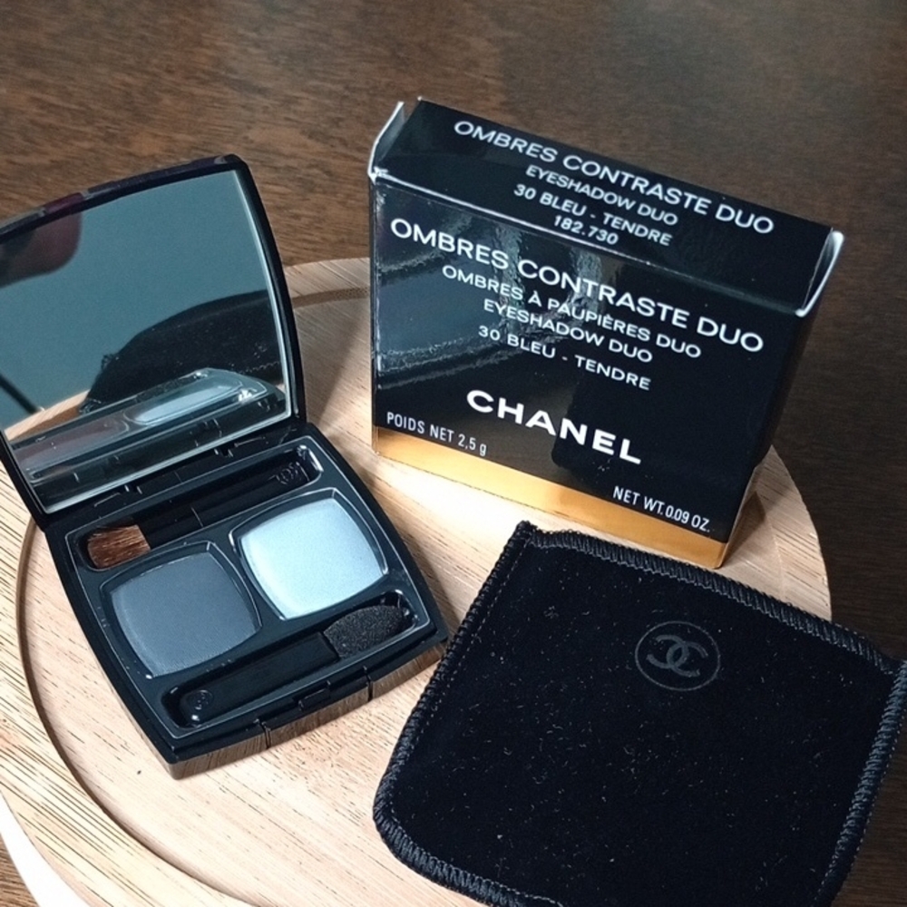 CHANEL Bleu Tendre Ombres Contraste Duo Eyeshadow - NIB